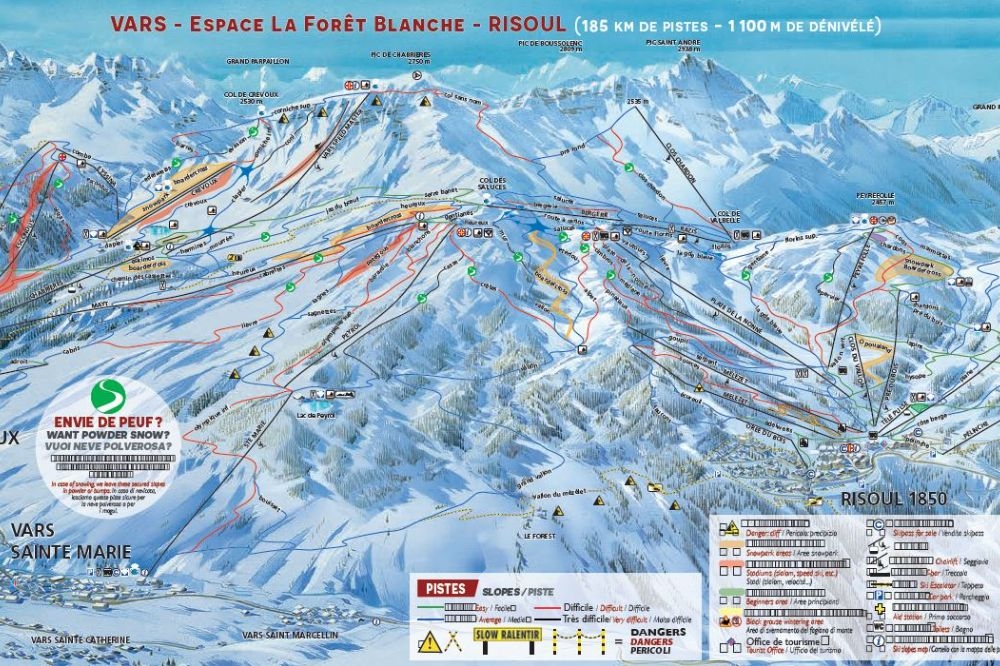 Séjour ski - Février 2027 - Vars-Risoul